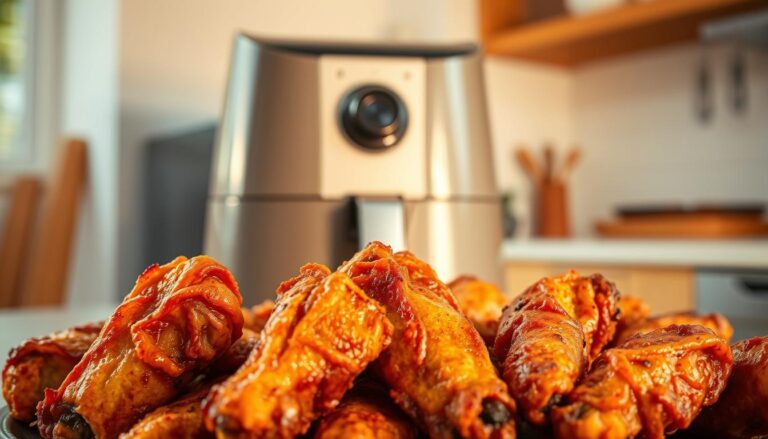 air fryer chicken wings crispy