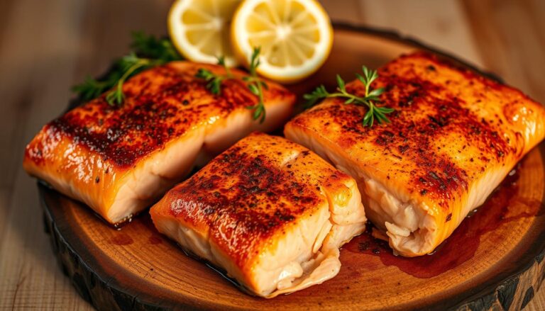 baked salmon temp