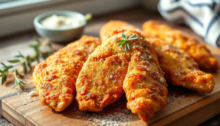 breaded chicken tenders in oven