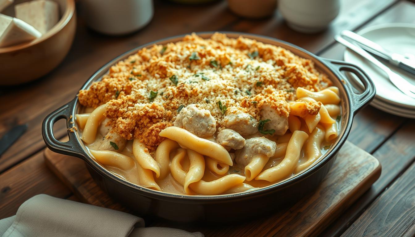 chicken and noodle casserole