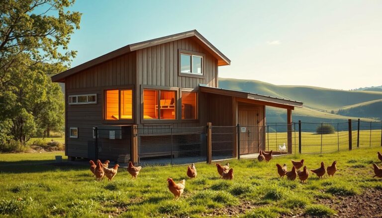 large chicken coop