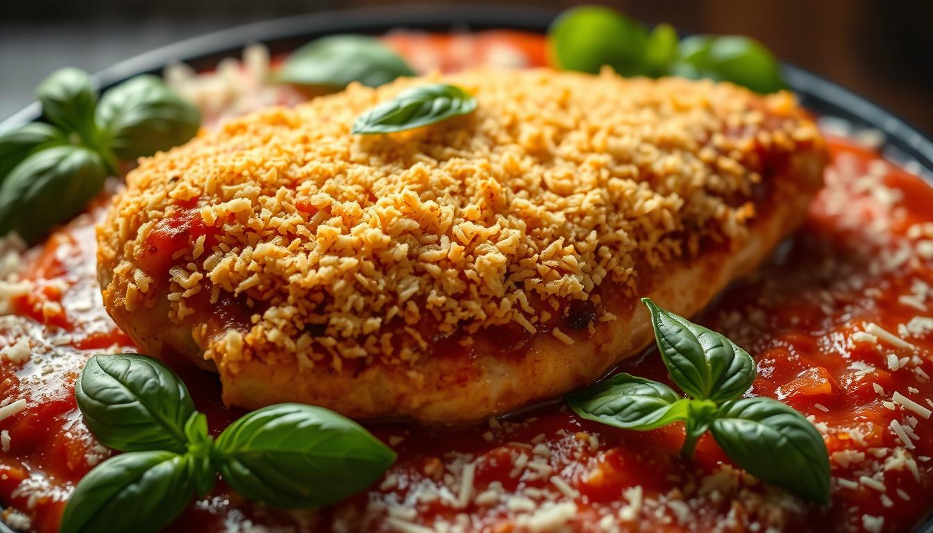longhorn crusted chicken parmesan recipe