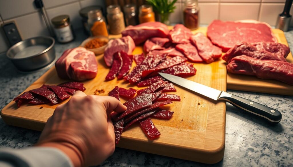 preparing meat for jerky preparing meat for jerky