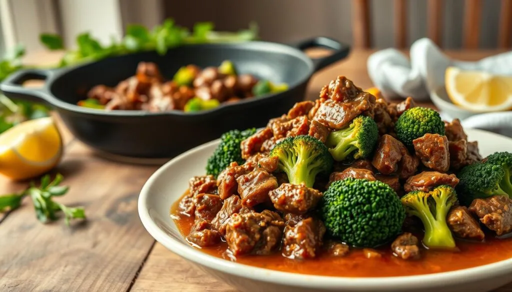 quick ground beef and broccoli recipe quick ground beef and broccoli recipe