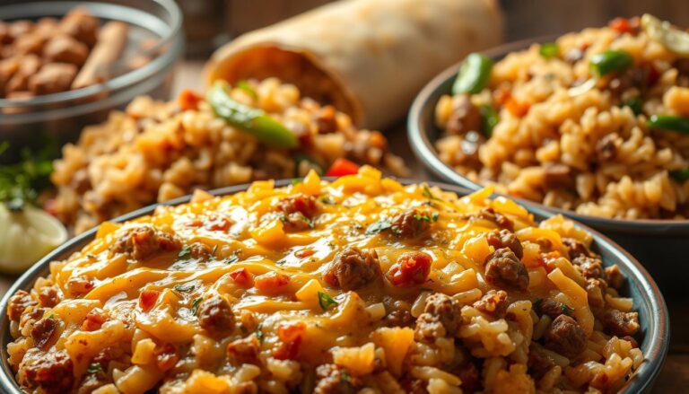 recipes with ground beef and rice
