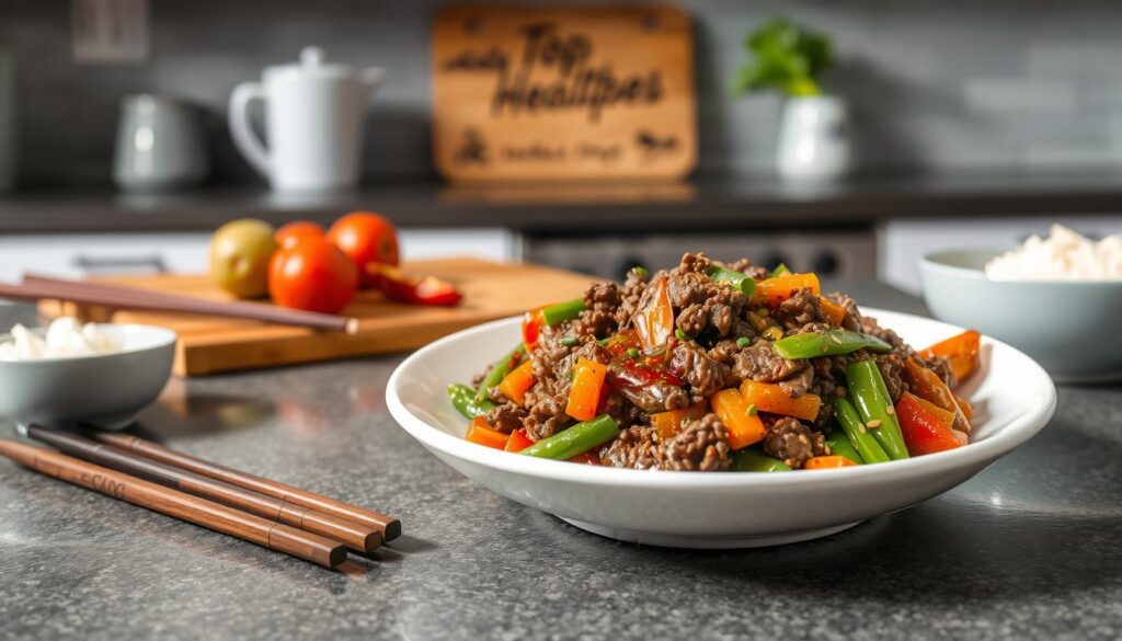 Asian Ground Beef Stir-Fry Lunch Ideas Asian Ground Beef Stir-Fry Lunch Ideas
