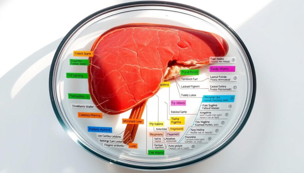 Liver nutritional breakdown Liver nutritional breakdown