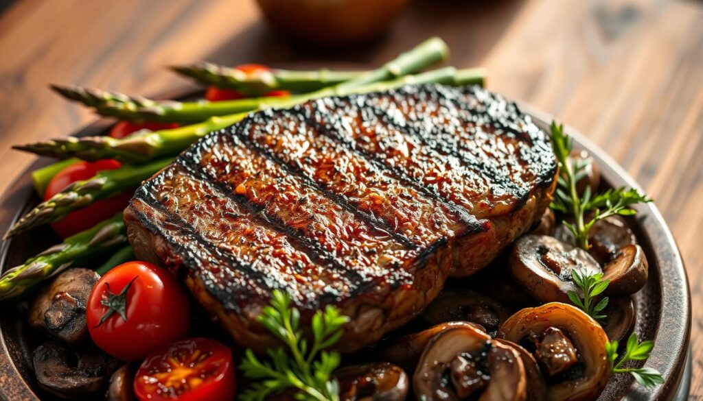 Nutritional benefits of grilled Delmonico steaks Nutritional benefits of grilled Delmonico steaks