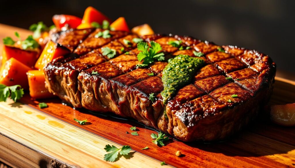 Teres Major Steak Grilled with Latin American Flavors Teres Major Steak Grilled with Latin American Flavors
