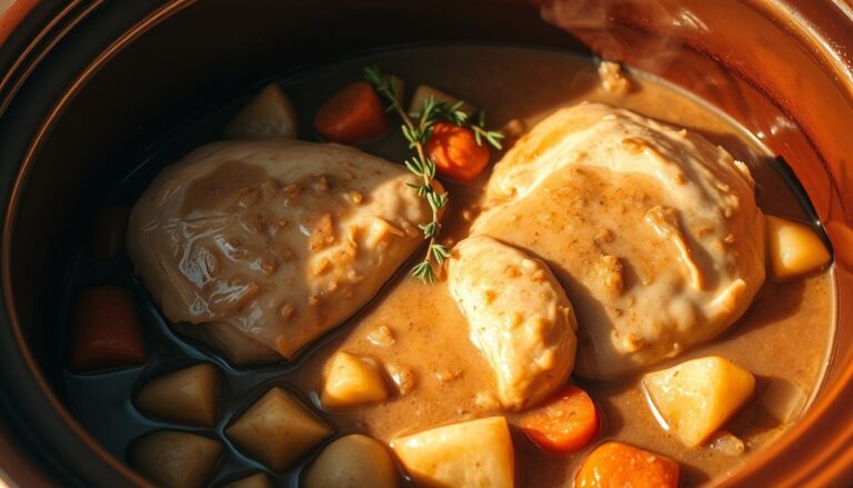 chicken and gravy crock pot