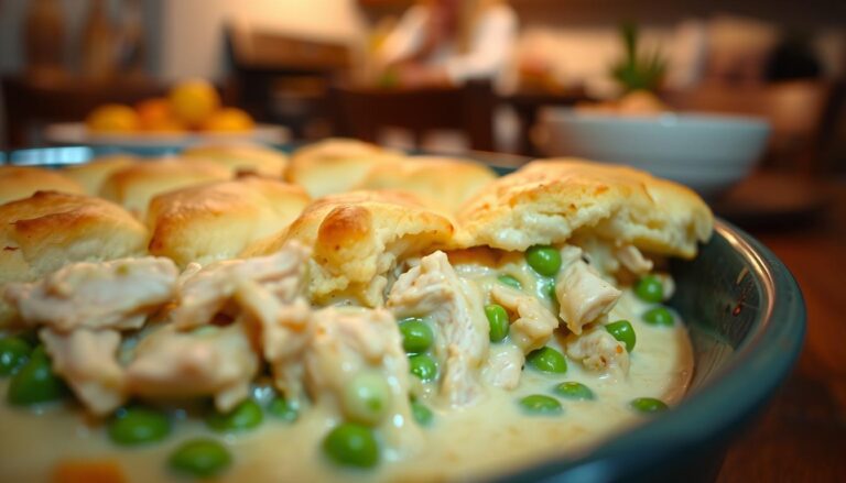 chicken biscuit casserole