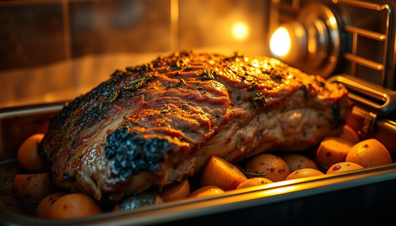 chuck roast in oven