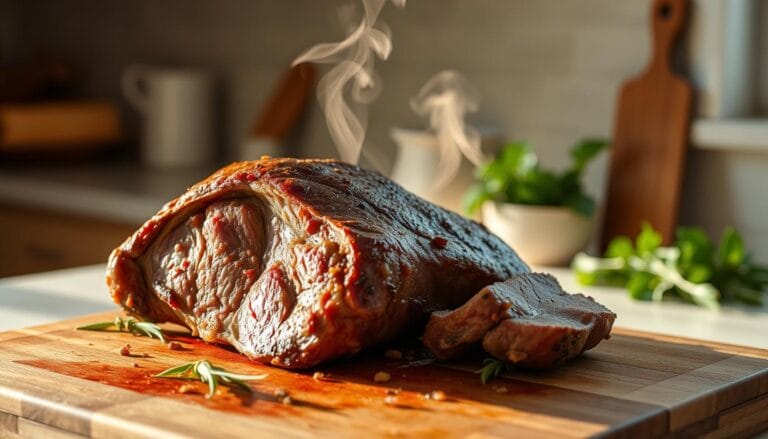 chuck roast in the oven