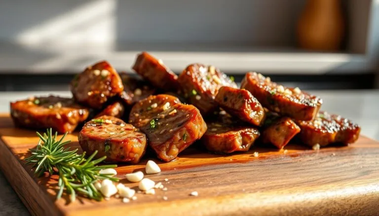 garlic steak bites air fryer