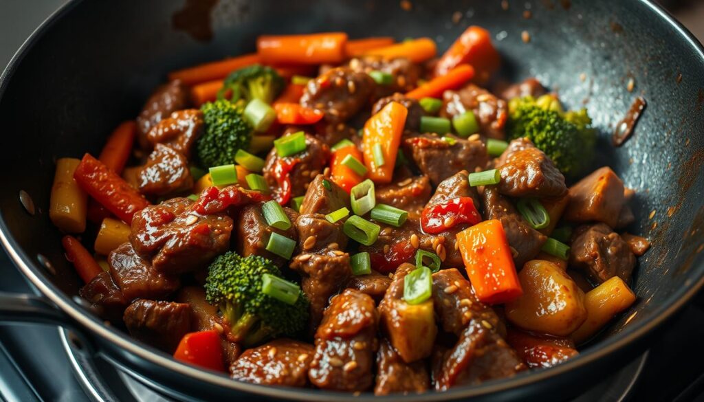hot and spicy beef stir fry hot and spicy beef stir fry