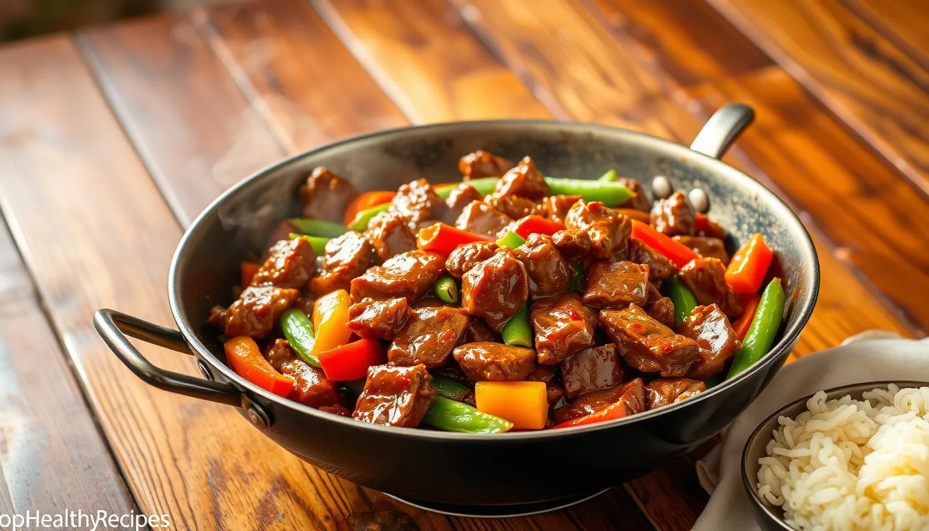 hot and spicy beef