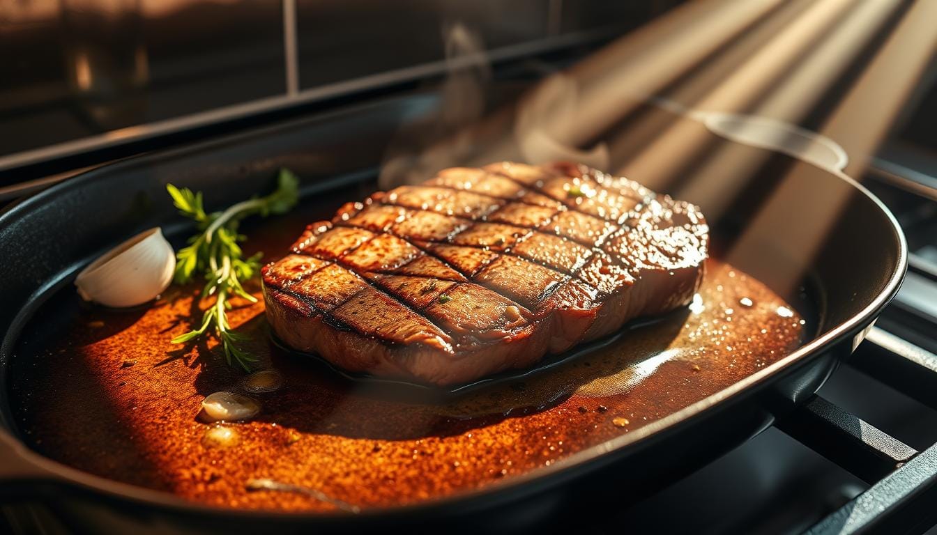 how to cook steak on stove