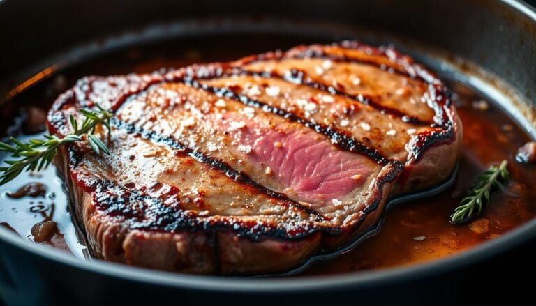 strip steak in oven