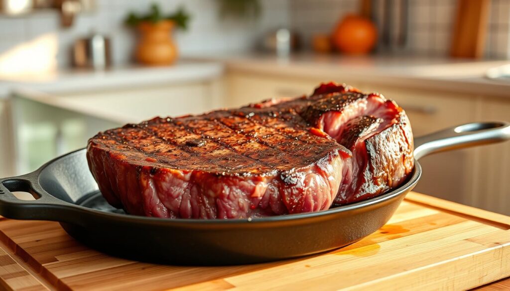 new york strip in oven resting new york strip in oven resting