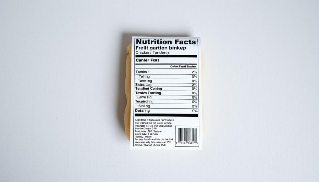 nutritional information of baked chicken tenders nutritional information of baked chicken tenders