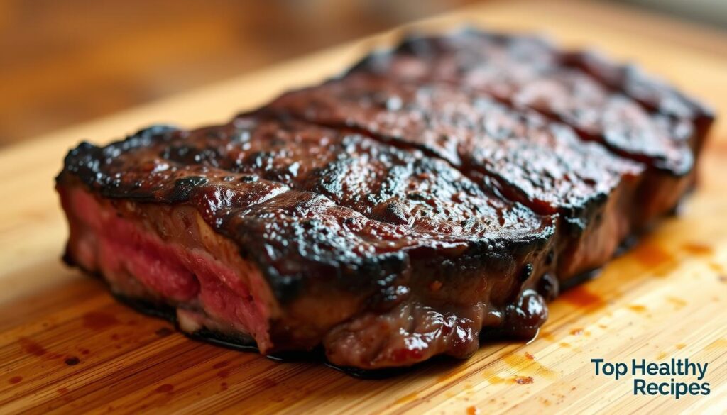 pan seared steak resting pan seared steak resting