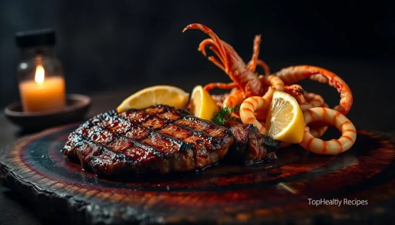 steak and calamari