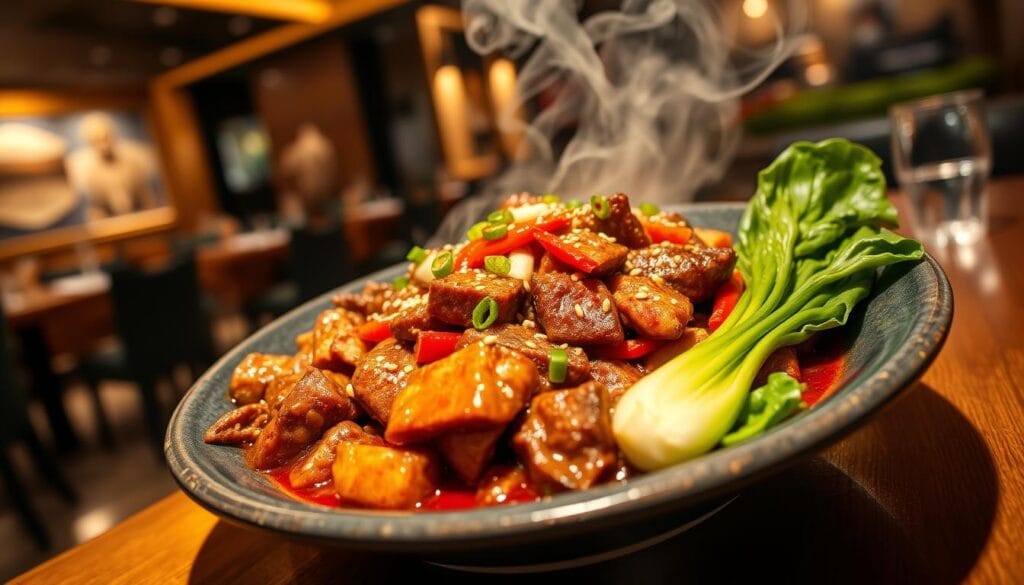 szechuan beef dish szechuan beef dish