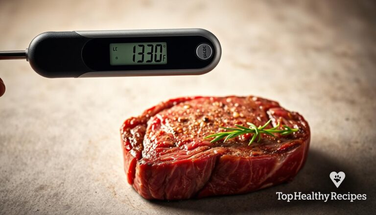 what temp is a medium rare steak